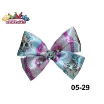 1 Elastico Rabico Xuxinha De Cabelo Meia Com Laço: mod 05-2