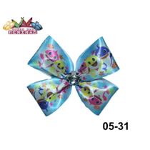 1 Elastico Rabico Xuxinha De Cabelo Meia Com Laço: mod 05-2