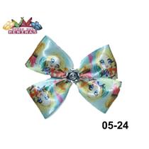 1 Elastico Rabico Xuxinha De Cabelo Meia Com Laço: mod 05-2