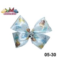 1 Elastico Rabico Xuxinha De Cabelo Meia Com Laço: mod 05-2