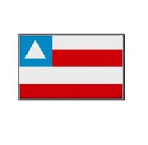 1 Emblema Adesivo Bandeira Bahia Veiculos Moto Resinado