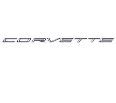 1 Emblema Metal Letras Corvette Traseiro C7