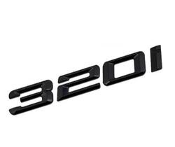1 Emblema Traseiro Logo Bmw 320I Abs