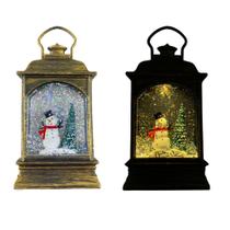 1 Enfeite Natal Boneco de Neve Led Pisca Natalino