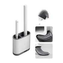 1 Escova Sanitária 3 em 1 Silicone e Cerdas com Suporte Ventilado Limpeza Profunda para Vaso Sanitário Banheiro Cabo Ergonômico Secagem Rápida Duhome 1 Escova Sanitária 3 em 1 Silicone e Cerdas com Suporte Ventilado Limpeza Profunda para Vaso Sanitário Banheiro Cabo Ergonômico Secagem Rápida Duhome