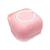 1 Esponja Silicone Banho com Dispenser 80ml Shampoo Sabonete