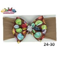 1 Faixa De Cabelo Infantil Seda Mod Páscoa Headband