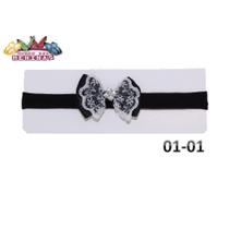1 Faixa Tiara Bebê Recém Nascido Meia De Seda Slin 01 Fina C/ Laço 1 Faixa Tiara Bebê Recém Nascido Meia De Seda Slin 01 Fina C/ Laço