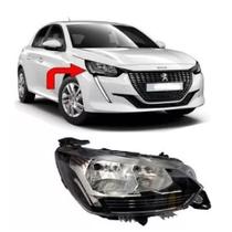 1 farol 208 20/24 FAROL 3 FUROS LADO DIREITO SEM LED original