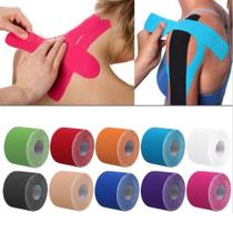 1 Fita Cinesiológica Elastop Strapping Atadura Muscular 5m