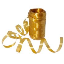 1 fitilho decorativo dourado 5mmx20m para enfeite artesanato