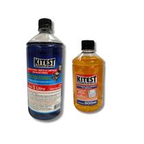 1 Fluido Liquido de Test Bicos + 1 Detergente 500 ML Kitest