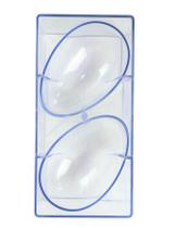 1 Forma Policarbonato Profissional Ovo 140x92x45 - 2 Cavidades 300g Ovos Caseiro Molde Páscoa