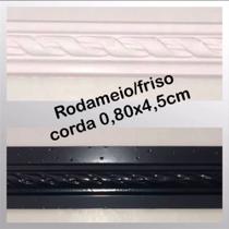 1 Forma Rodameio/Boiserie em ABS - Modelo Corda 0,80x4,5cm 1 Forma Rodameio/Boiserie em ABS - Modelo Corda 0,80x4,5cm