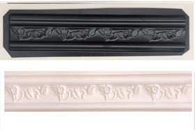 1 Forma Sanca Abs 1,5mm 3D - Rodateto/rodapé 50x10cm - Cód. 139