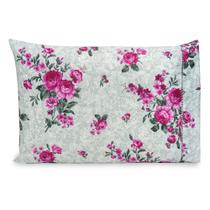 1 Fronha 70cmx50cm Percal Flex Estampado 400 Fios Toque Acetinado