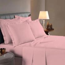 1 Fronha com Abas 3 Lados 90cmx50cm Percal 200 Fios 100% Algodão