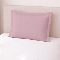 1 Fronha com Abas 3 Lados 90cmx50cm Percal 200 Fios 100% Algodão