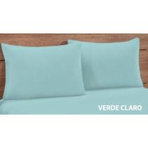 1 Fronha Simples com Zíper 70cmx50cm Percal 200 Fios 100 Algodão