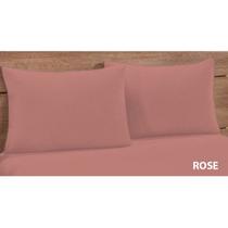 1 Fronha Travesseiro 90cmx50cm Com Zíper 400 fios Percal Flex Toque Acetinado