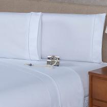 1 Fronha Travesseiro Ponto Palito 90cmx50cm Percal 180 fios