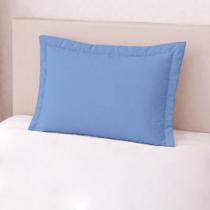 1 Fronhas com Abas em 3 lados 90x50cm Percal 180 Fios