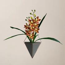 1 Galho de Orquídea Dançante Artificial para Decoração de Vasos, Arranjos e Quadros - DE2123 1 Galho de Orquídea Dançante Artificial para Decoração de Vasos, Arranjos e Quadros - DE2123
