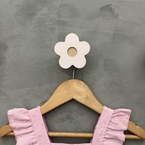 1 Gancho de parede infantil decoração boho flor rosa 1FlMk6 1 Gancho de parede infantil decoração boho flor rosa 1FlMk6