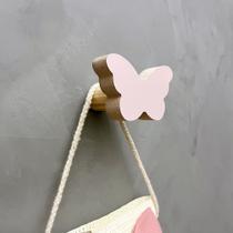 1 Gancho parede borboleta infantil decoração bebê 1Bobb15c