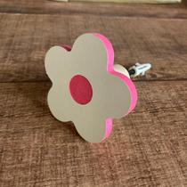 1 Gancho pendurador de parede de Flor em MDF 1 Gancho pendurador de parede de Flor em MDF