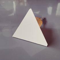 1 Gancho pendurador de parede Triângulo