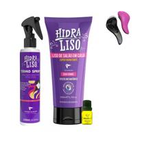 1 Hidraliso Progressiva De Chuveiro +Protetor Termico Cabelo