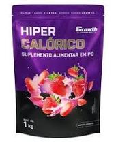 1 Hiper Calorico Growth sabor morango 1KG