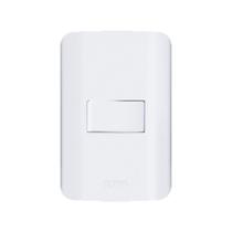 1 interruptor mdl 10a sp pl 4x2 branco linha canoa 2612 romazi