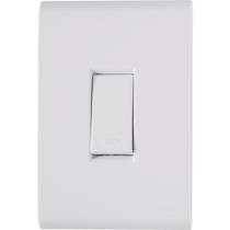 1 Interruptor Simples 10A/250V Liz Branco - Tramontina 1 Interruptor Simples 10A/250V Liz Branco - Tramontina