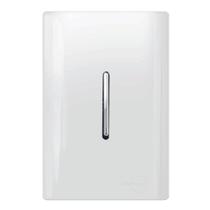 1 Interruptor Vertical Paralelo com Placa 4x2 + Suporte - DC-12003 - NOVARA