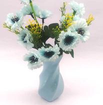 1 Jarro De Porcelana + Flores Para Decoração Da Sua Casa - vaso - DECORARJ