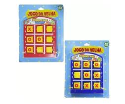 1 Jogo Da Velha 11,5x9,5cm Educativo Pedagógico E Antistress