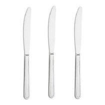 1 Jogo De Facas 12 Peças Inox Alto Brilho Mesa Restaurantes Bares