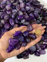 1 Kg Ágata Lilás Pedra Rolada P Extra 10 a 20 mm 1 Kg Ágata Lilás Pedra Rolada P Extra 10 a 20 mm