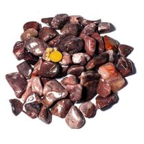 1 kg Aragonita Roxa Rolado Pedra Natural M 20 a 35mm Tipo B