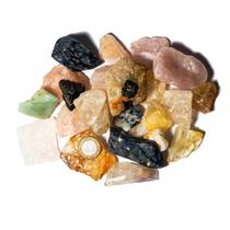 1 kg Cascalho Bruto Misto Sortido G 35 a 70 mm para Orgonite