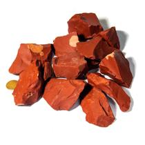 1 kg Cascalho Jaspe Vermelho Bruto Para Orgonite Classe A