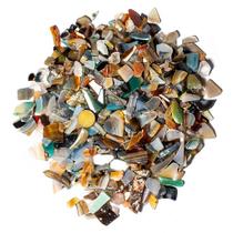 1 kg de Cascalho de Ágata Polida Tipo B - Tamanhos de 10 a 35mm