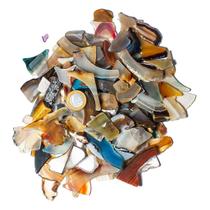 1 kg de Cascalho de Ágata Polida Tipo B - Tamanhos de 20 a 50mm