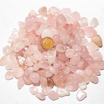 1 kg de Quartzo Rosa Rolado - Pedra Natural de 5 a 10 mm - Classe C 1 kg de Quartzo Rosa Rolado - Pedra Natural de 5 a 10 mm - Classe C