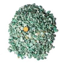 1 kg de Quartzo Verde Rolado - Pedra Natural de 5 a 10 mm