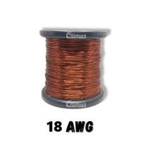 1 kg fio esmaltado cobre 18awg encorb 1 kg fio esmaltado cobre 18awg encorb
