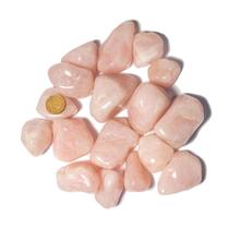 1 kg Quartzo Rosa Rolado Pedra Natural G 30 a 45mm Classe B 1 kg Quartzo Rosa Rolado Pedra Natural G 30 a 45mm Classe B