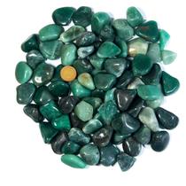 1 kg Quartzo Verde Rolado Pedra Natural M 20 a 35mm Tipo B
